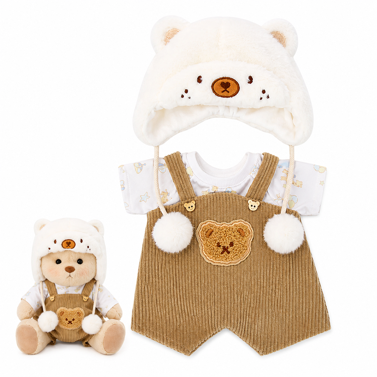 Hugzy Bison Blanc